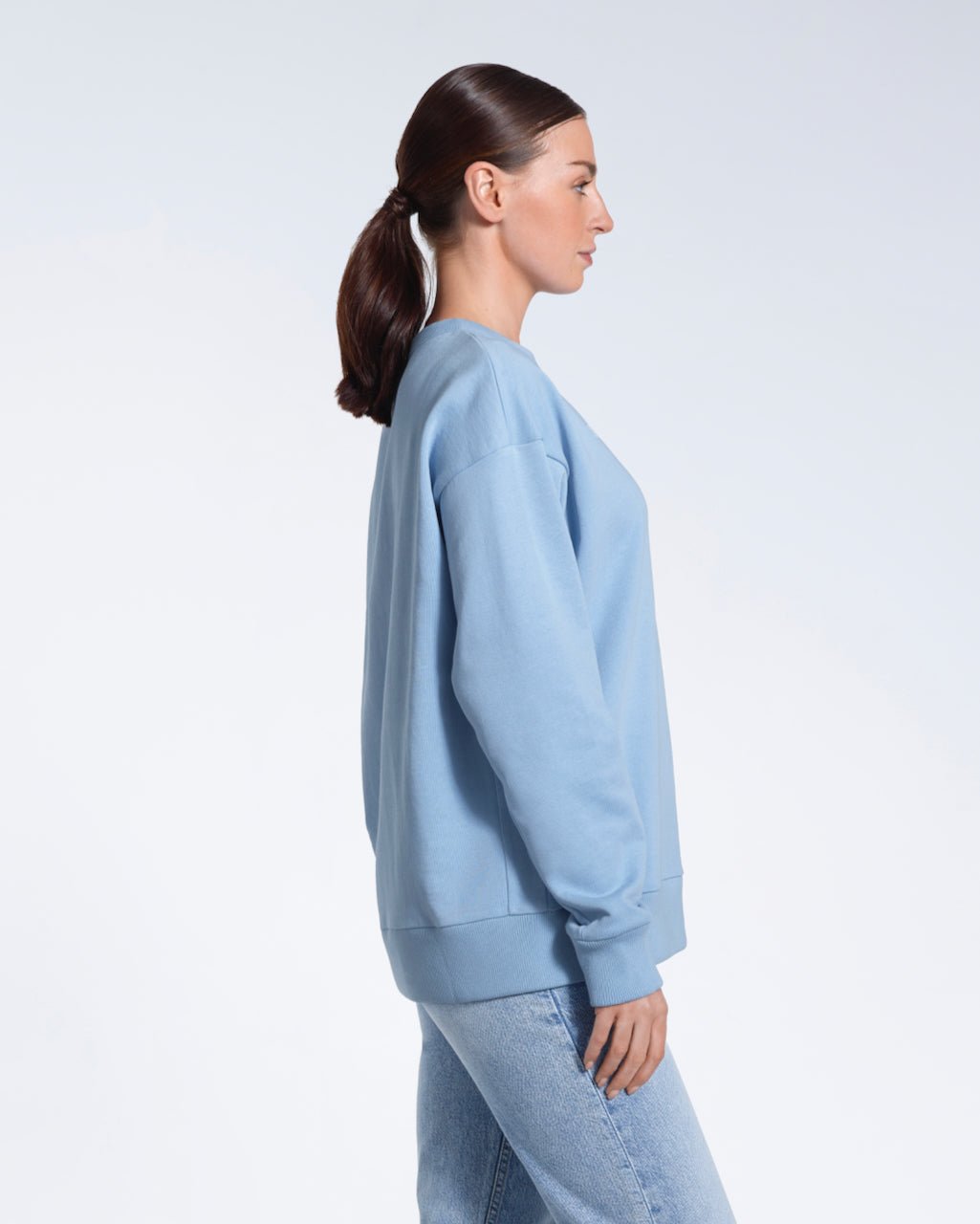 Oversized Organic Sweatshirt - Bascora