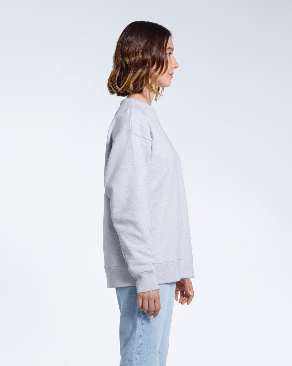 Oversized Organic Sweatshirt - Bascora