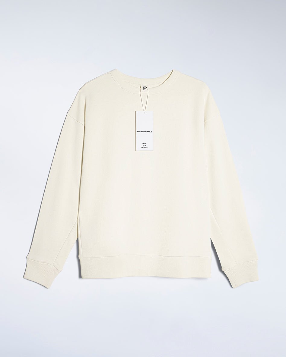 Oversized Organic Sweatshirt - Bascora
