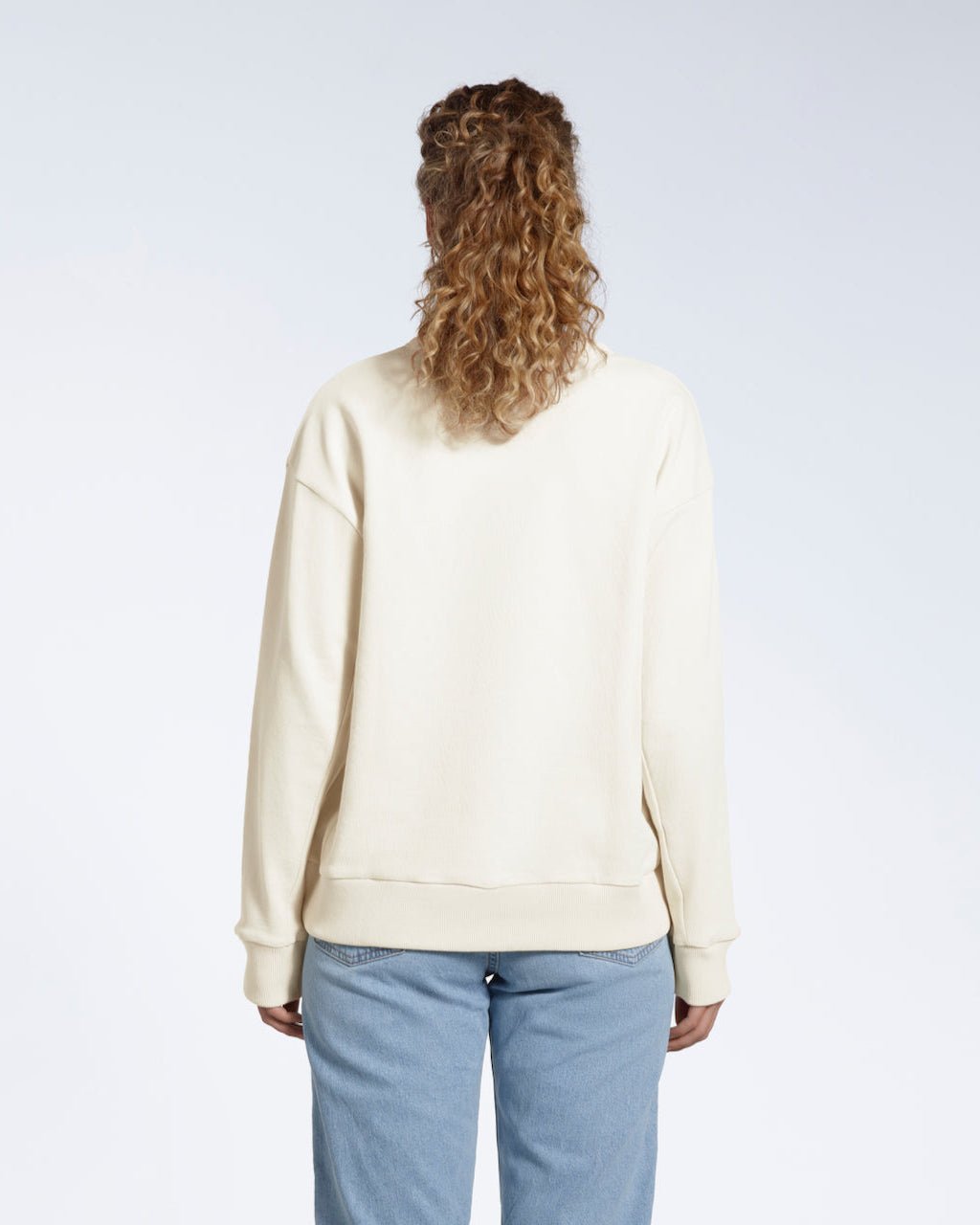Oversized Organic Sweatshirt - Bascora