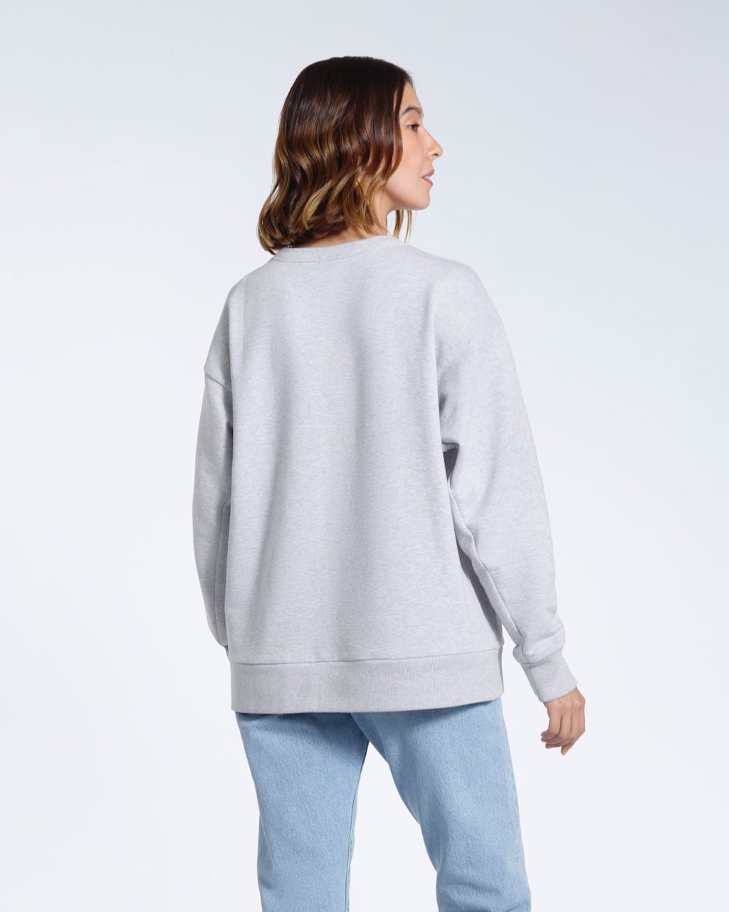 Oversized Organic Sweatshirt - Bascora