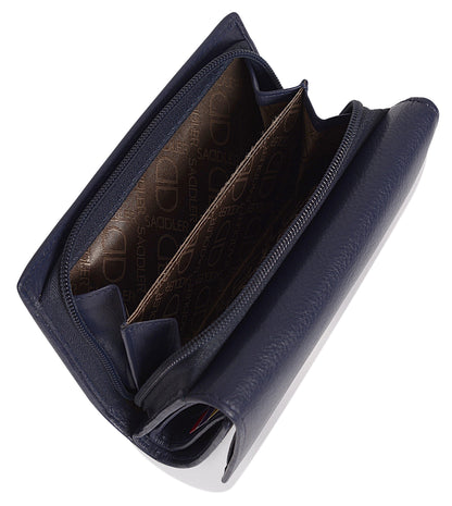 Paula RFID Leather Trifold Purse - Bascora