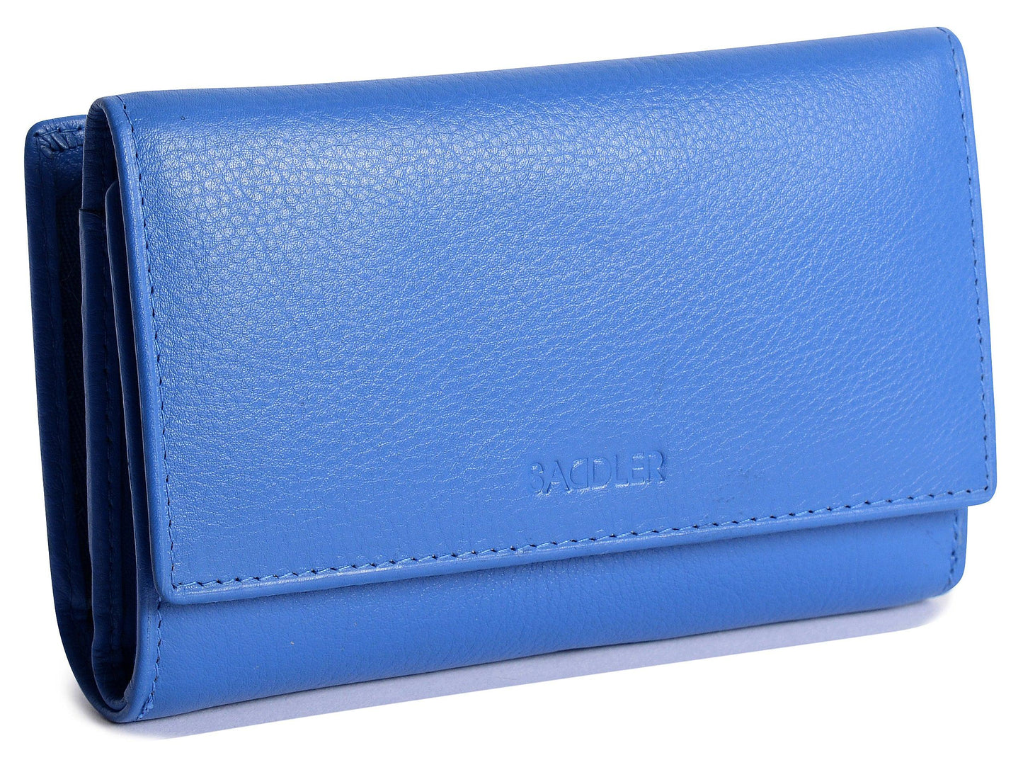 Paula RFID Leather Trifold Purse - Bascora