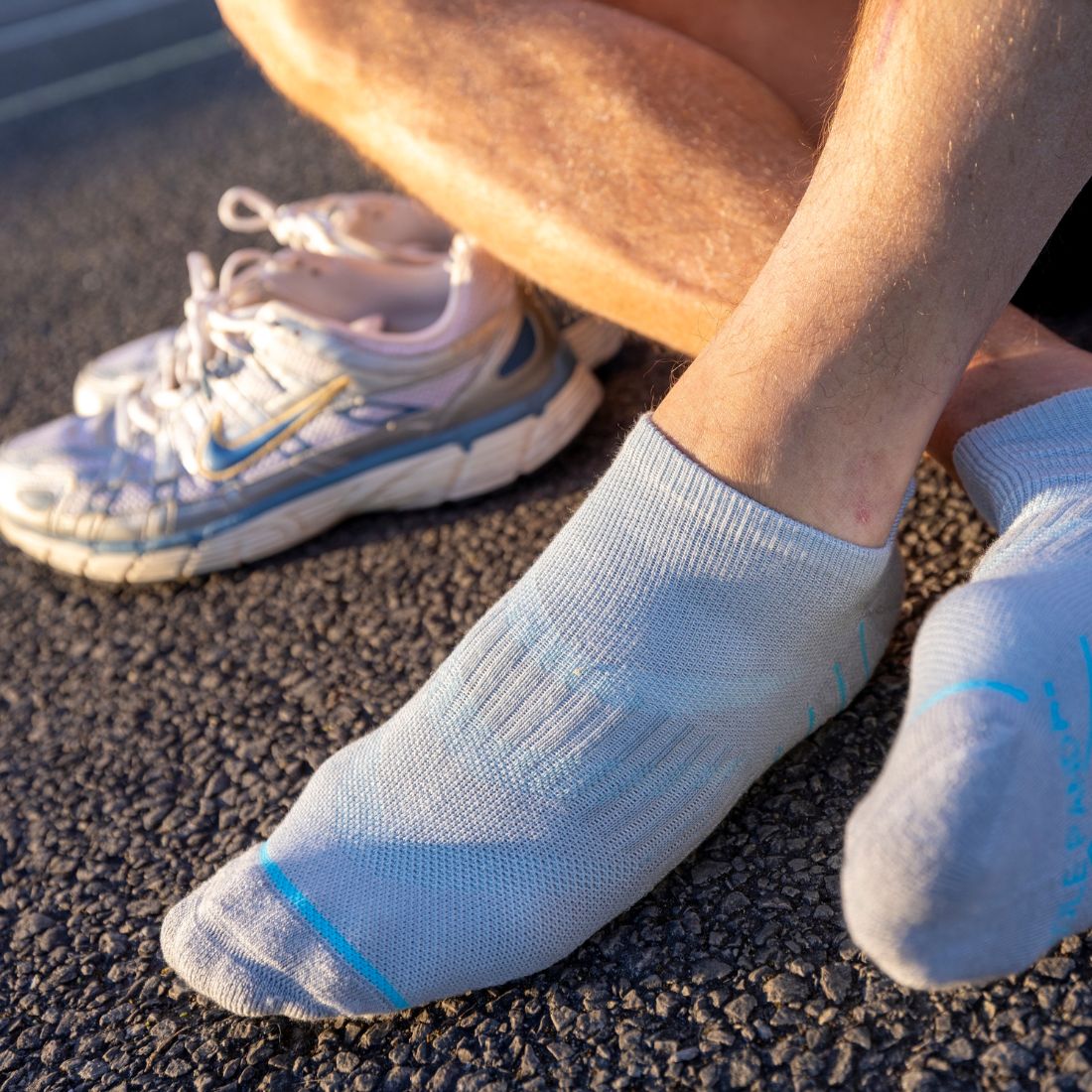 Performance Trainer Socks – Grey - Bascora