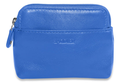Pia RFID Leather Zip-Top Purse – Saddler - Bascora