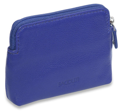 Pia RFID Leather Zip-Top Purse – Saddler - Bascora