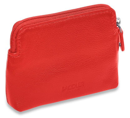 Pia RFID Leather Zip-Top Purse – Saddler - Bascora