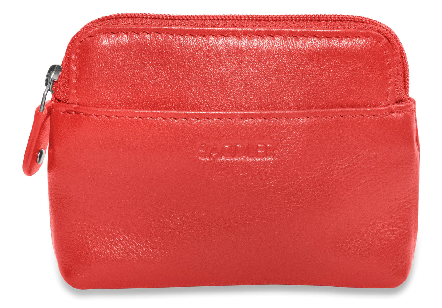 Pia RFID Leather Zip-Top Purse – Saddler - Bascora