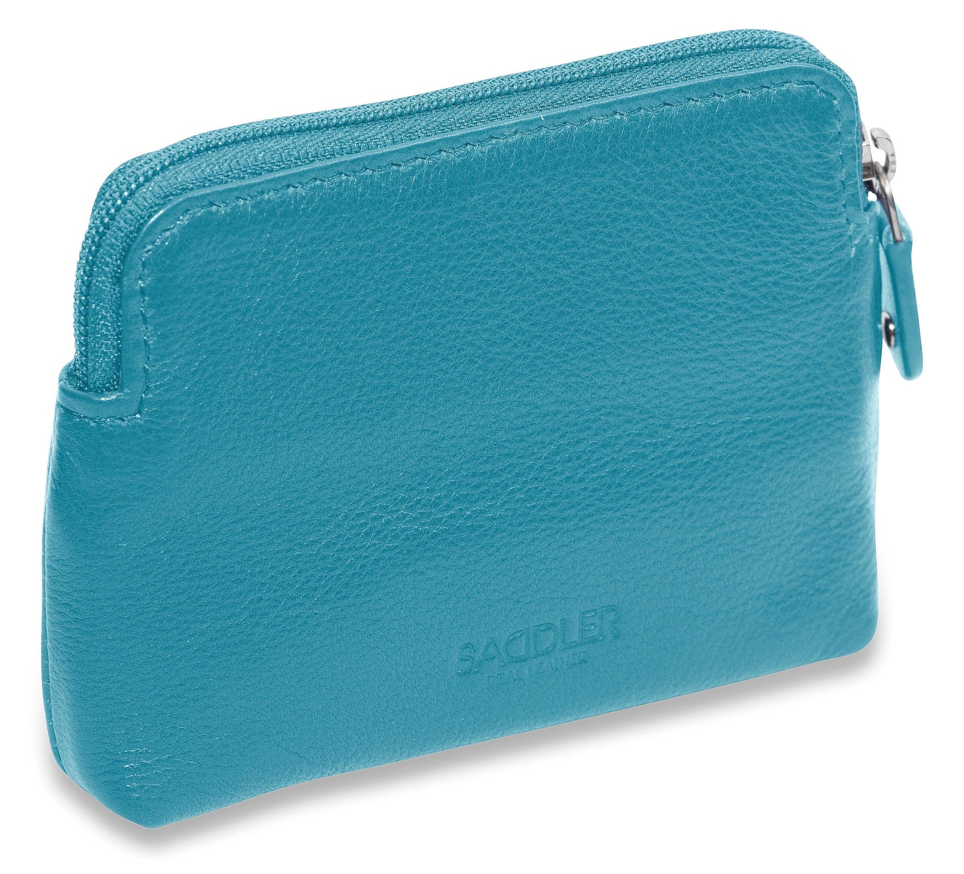 Pia RFID Leather Zip-Top Purse – Saddler - Bascora
