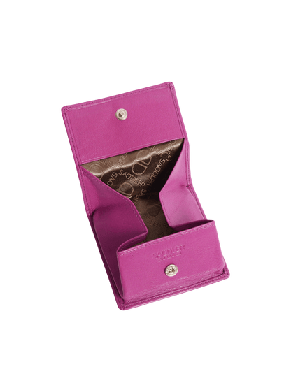 Poppy Leather Mini Tray Purse - Bascora