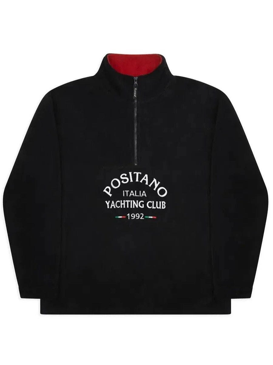 Positano Yacht Fleece – Black - Bascora