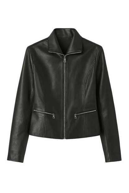 Prestige Tannery Black Leather Jacket - Bascora
