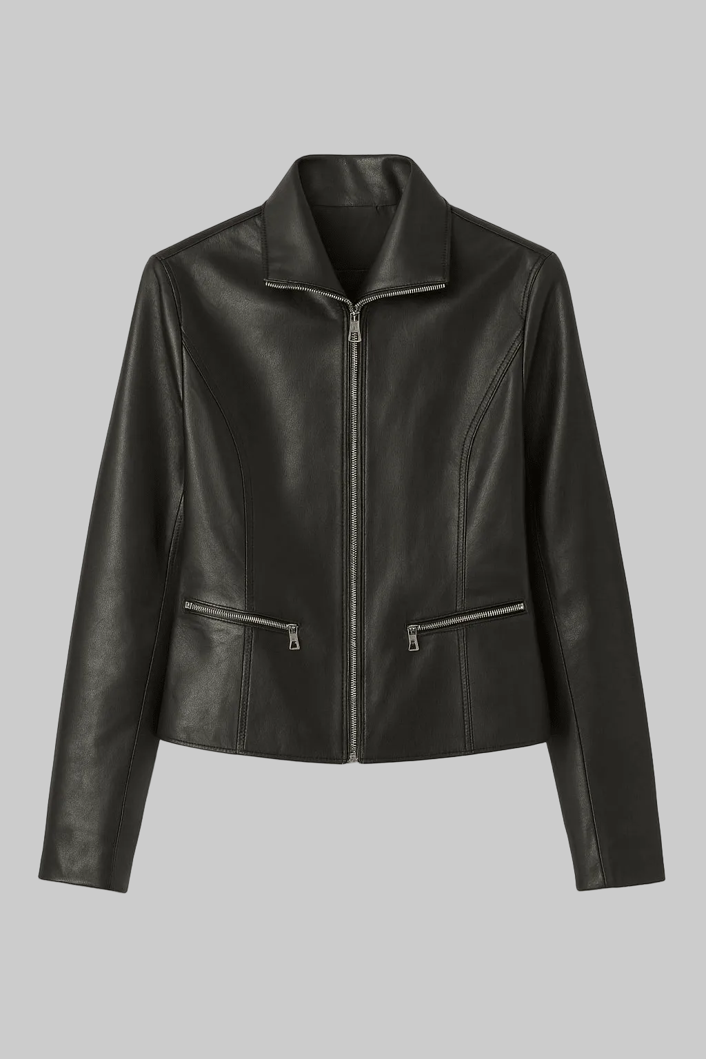Prestige Tannery Black Leather Jacket - Bascora
