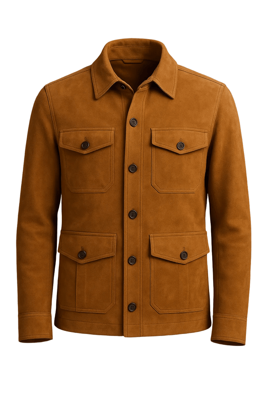 Prestige Tannery Field Jacket – Suede Collection - Bascora