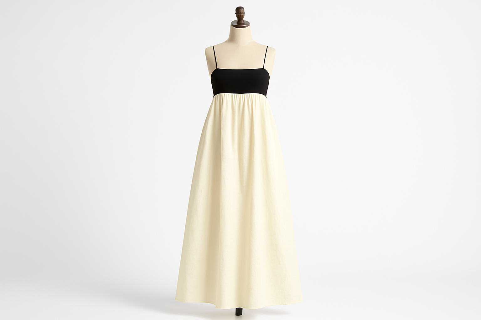 Professional product image of contrast sling dress
