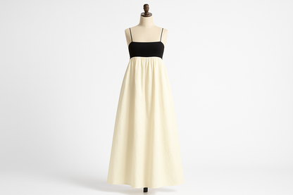 Professional product image of contrast sling dress