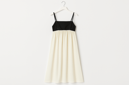 Professional product image of contrast sling dress