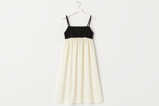 Professional product image of contrast sling dress