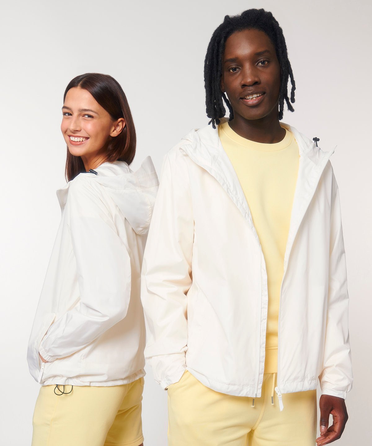 Recycled Polyester Lightweight Waterproof Jacket - Bascora