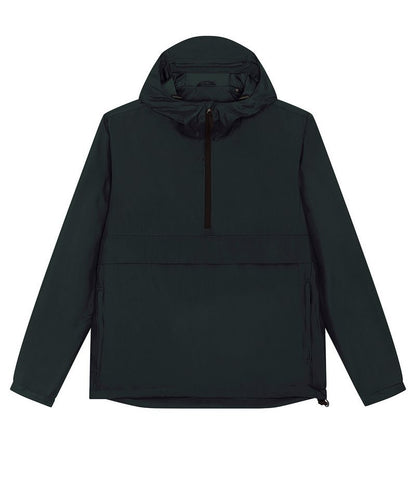 Recycled Polyester Zip Neck Anorak | Bascora