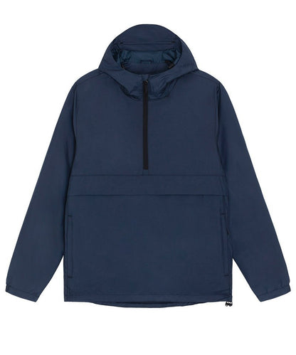 Recycled Polyester Zip Neck Anorak | Bascora