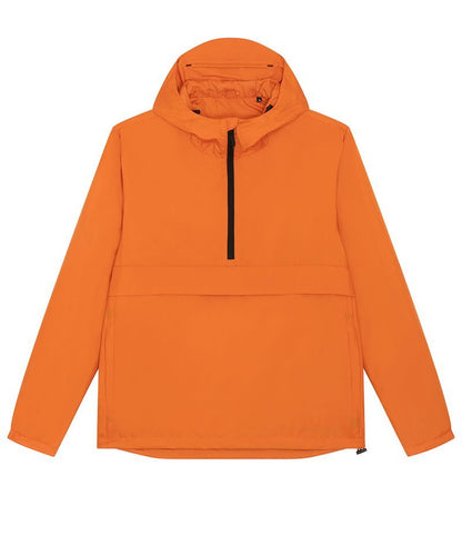 Recycled Polyester Zip Neck Anorak | Bascora
