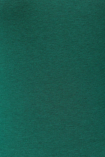 River Babycord Ric Rac Trim Wide Leg Trouser - Teal - Bascora