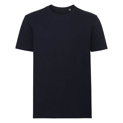 dark Russell Men's Pure Organic Tee | Bascora