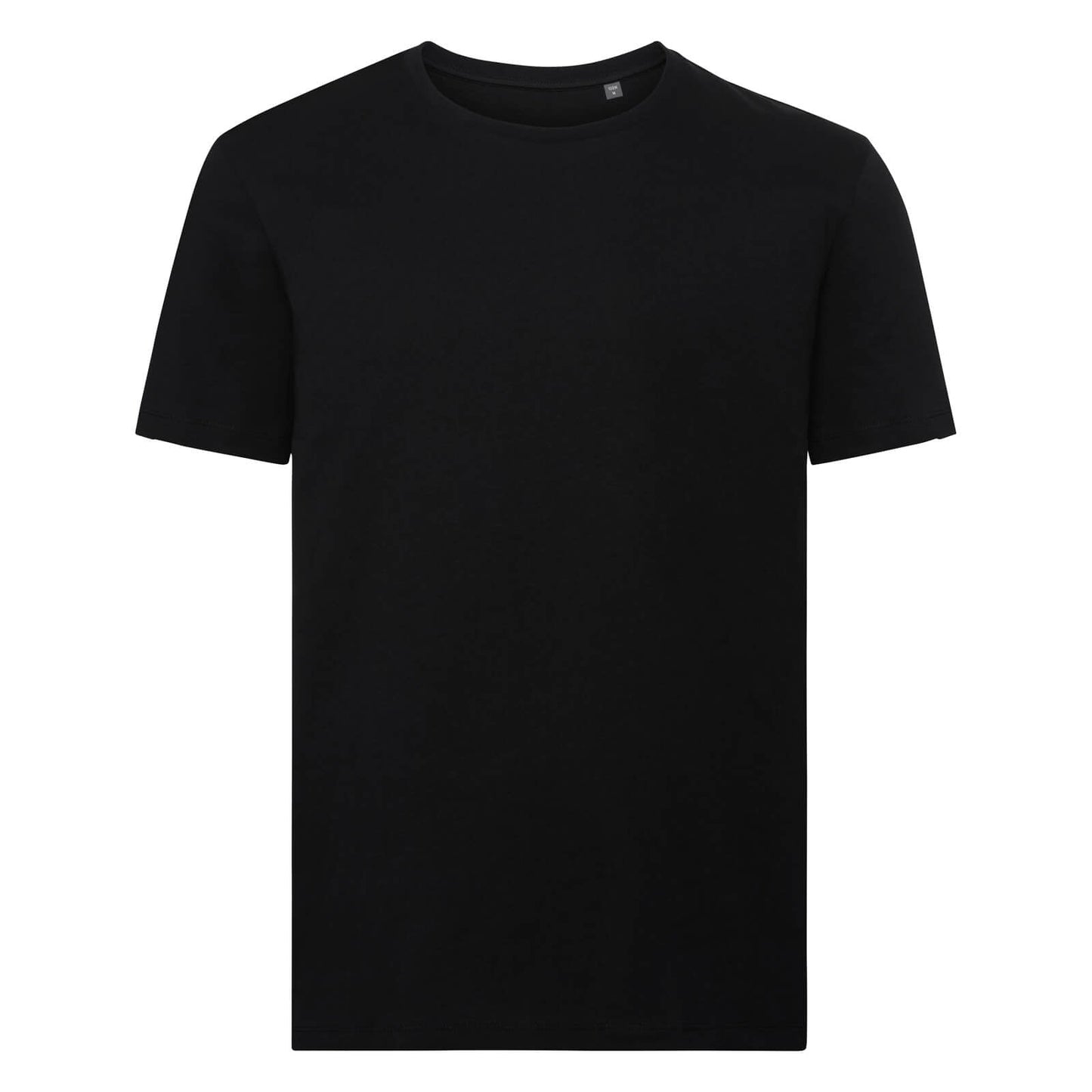 black Russell Men's Pure Organic Tee | Bascora