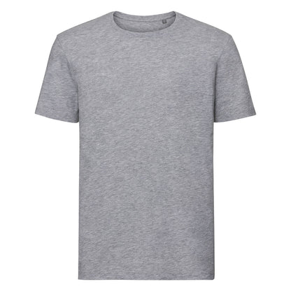 grey Russell Men's Pure Organic Tee | Bascora