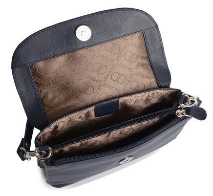 Audrey Leather Crossbody Bag & Clutch