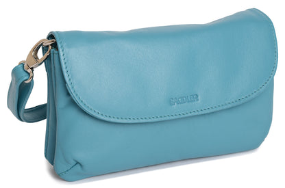 Audrey Leather Crossbody Bag & Clutch