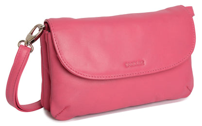 Audrey Leather Crossbody Bag & Clutch
