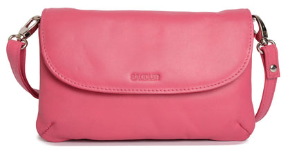 Audrey Leather Crossbody Bag & Clutch