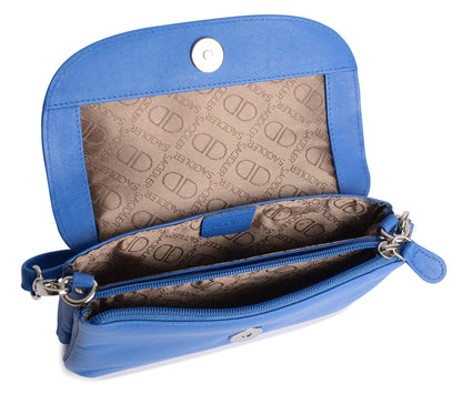 Audrey Leather Crossbody Bag & Clutch