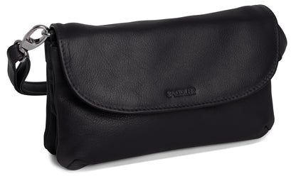 Audrey Leather Crossbody Bag & Clutch