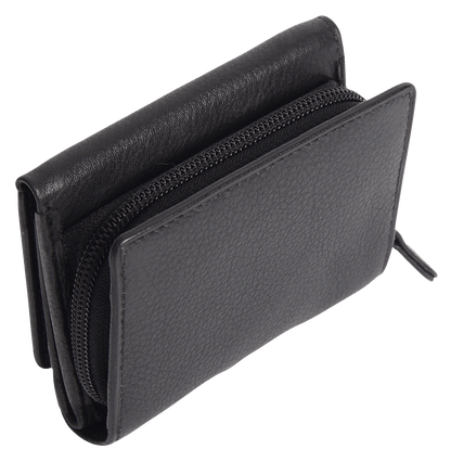 Carla RFID Leather Trifold Purse