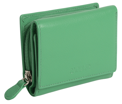 Carla RFID Leather Trifold Purse