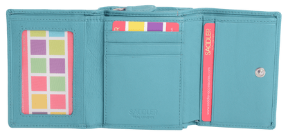 Carla RFID Leather Trifold Purse