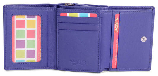 Carla RFID Leather Trifold Purse