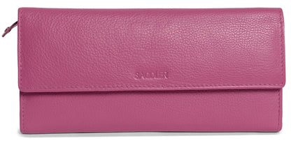 Claire RFID Leather Trifold Purse