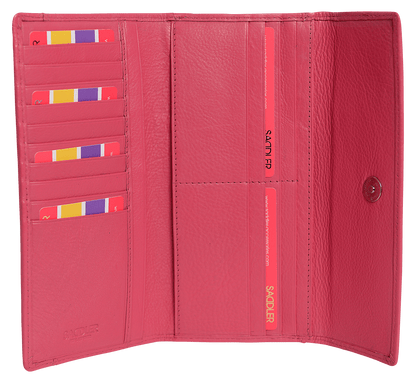 Claire RFID Leather Trifold Purse