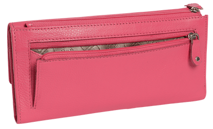 Claire RFID Leather Trifold Purse