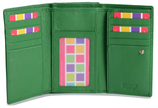 Eleanor Trifold Leather Purse
