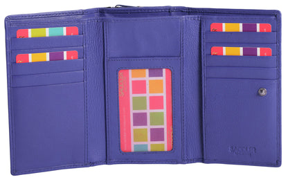 Eleanor Trifold Leather Purse