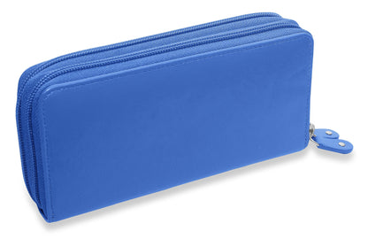 Gabriella RFID Leather Double Zip Around Purse