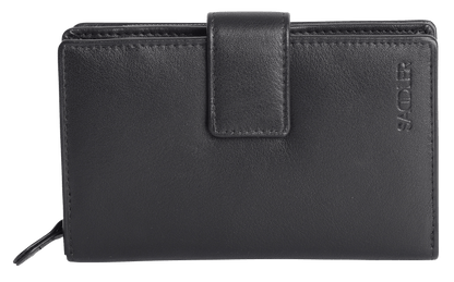 Georgie RFID Leather Double-Sided Purse