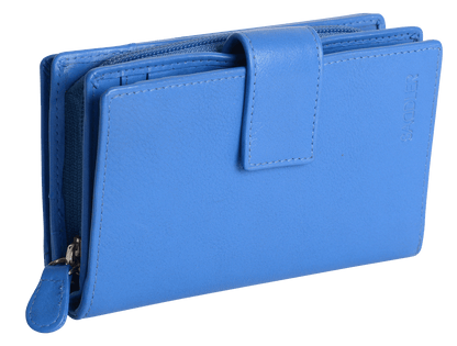 Georgie RFID Leather Double-Sided Purse