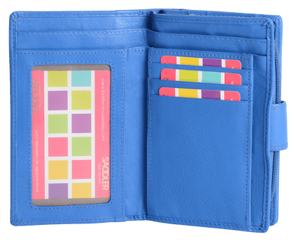 Georgie RFID Leather Double-Sided Purse