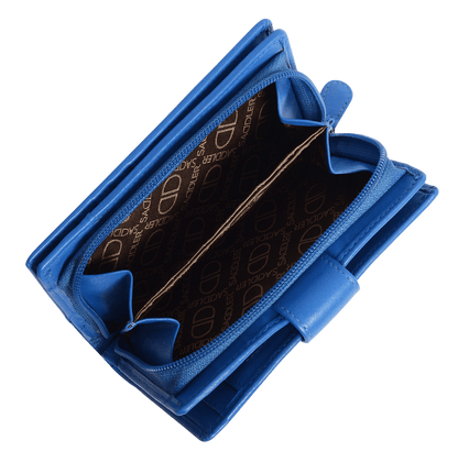 Georgie RFID Leather Double-Sided Purse